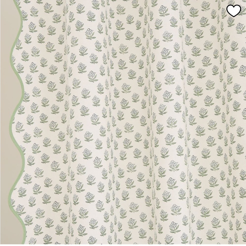 West Elm Begonia Shower Curtain